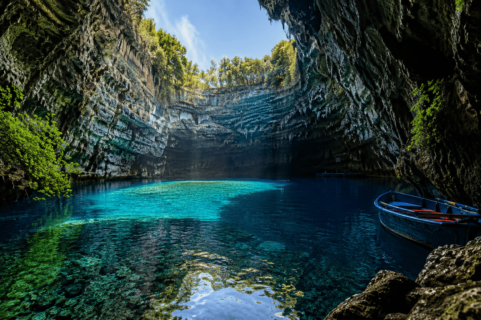 Melissani Lake Kefalonia - Ambassador Private Tours